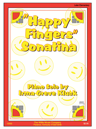Book cover for Happy Fingers Sonatina
