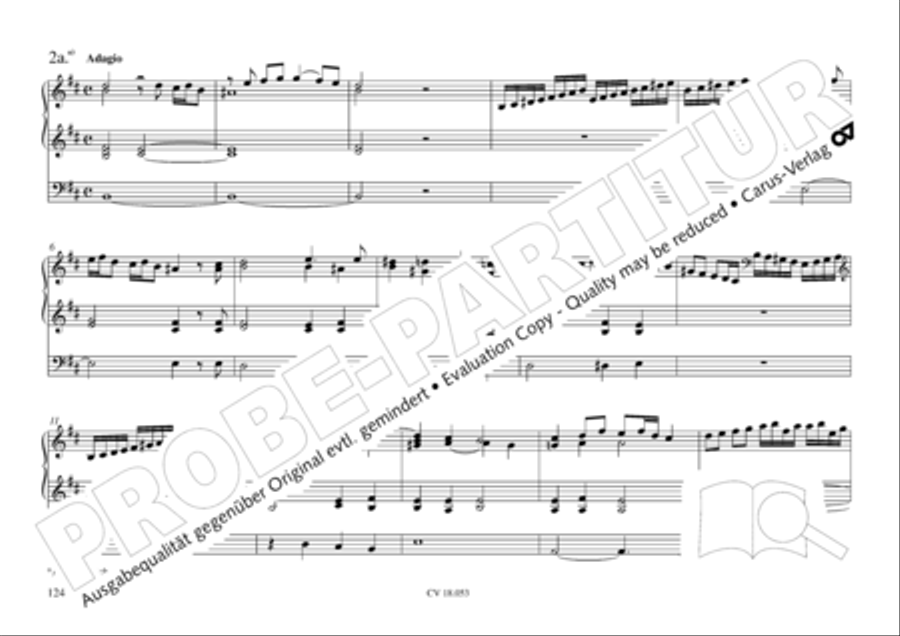 Das Husumer Orgelbuch von 1758 Organ Solo scores gallery preview page 125