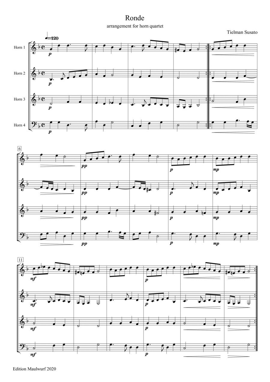 Ronde Horn scores gallery preview page 1