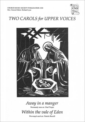 Book cover for Two Carols for Upper Voices