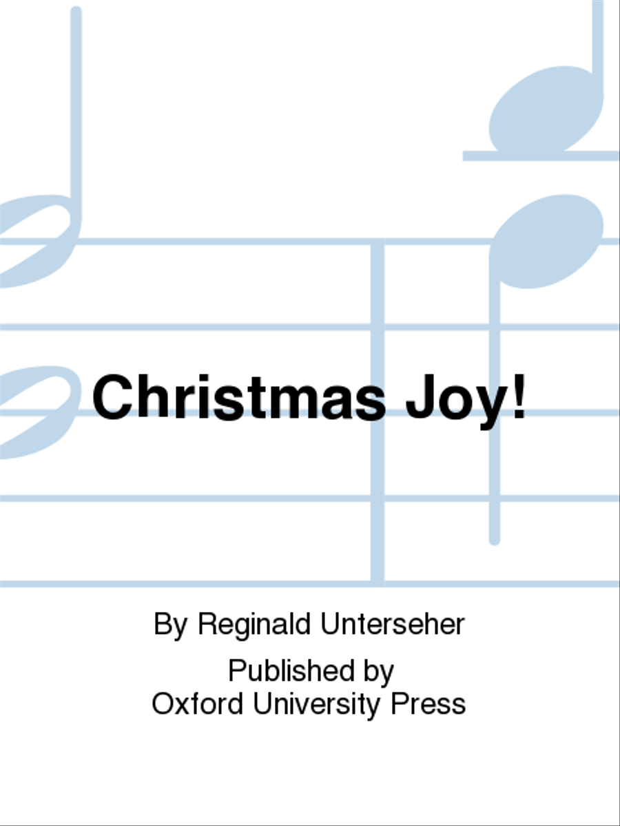 Book cover for Christmas Joy!