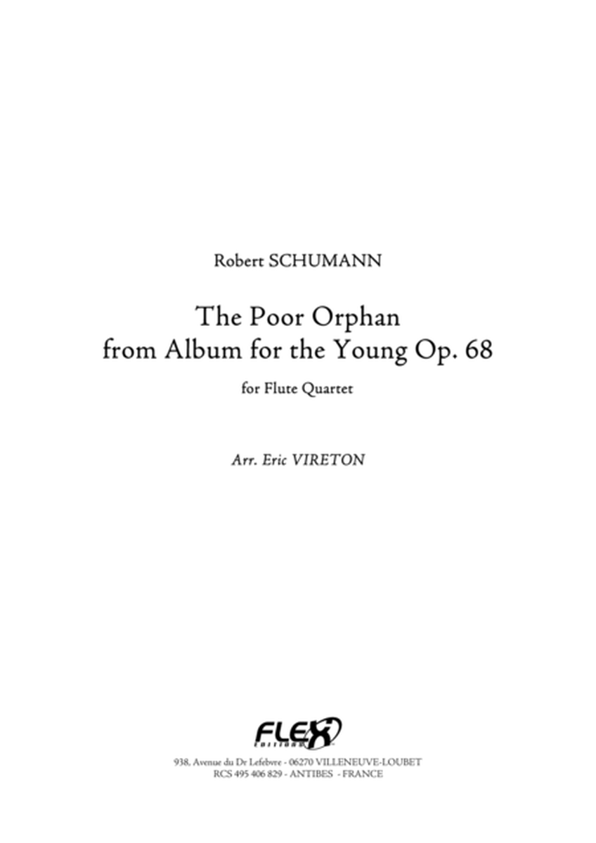 The Poor Orphan - from Album for the Young Opus 68 No. 6 image number null