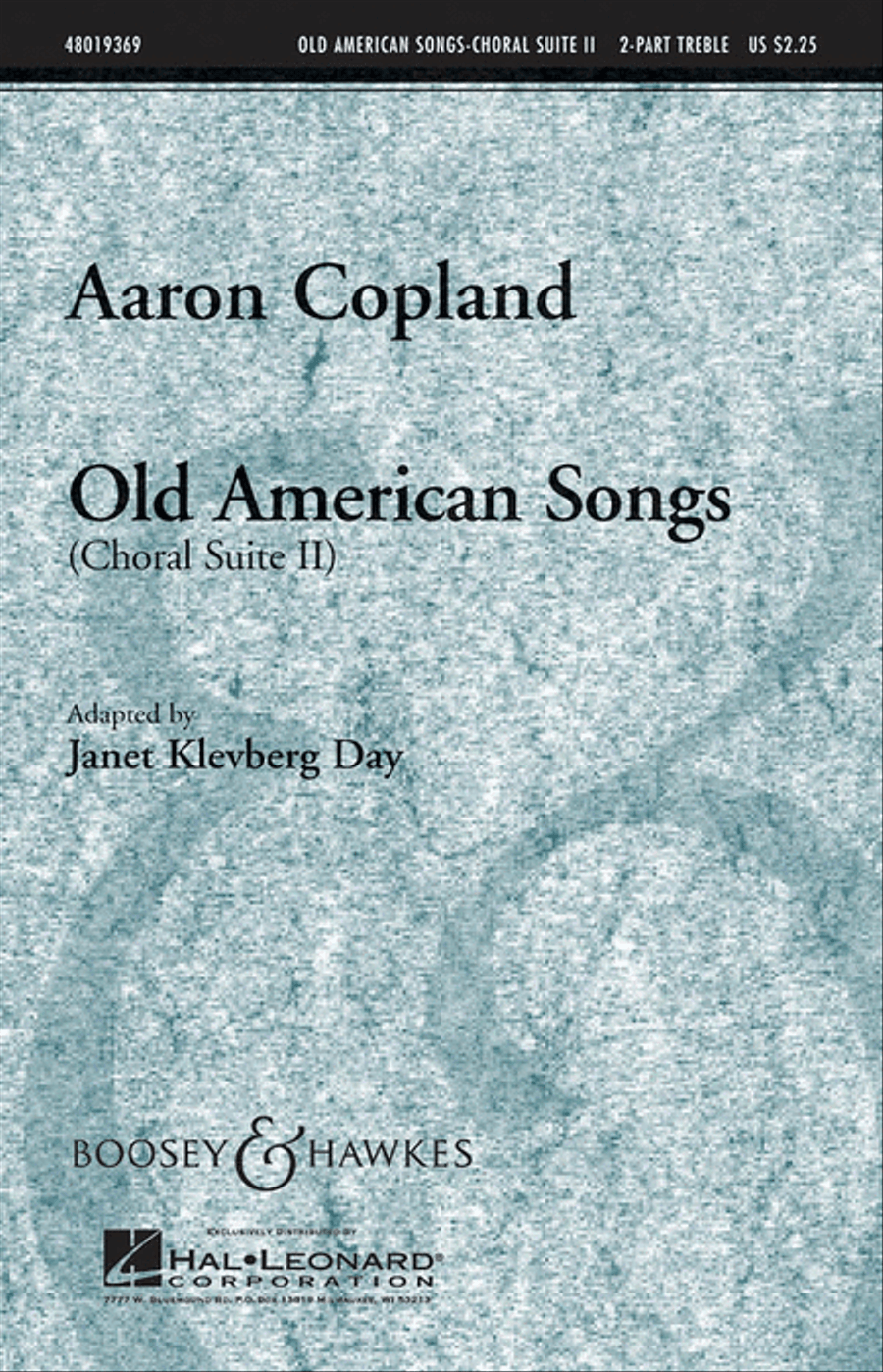 Old American Songs (Choral Suite II) 2-Part scores gallery preview page 1