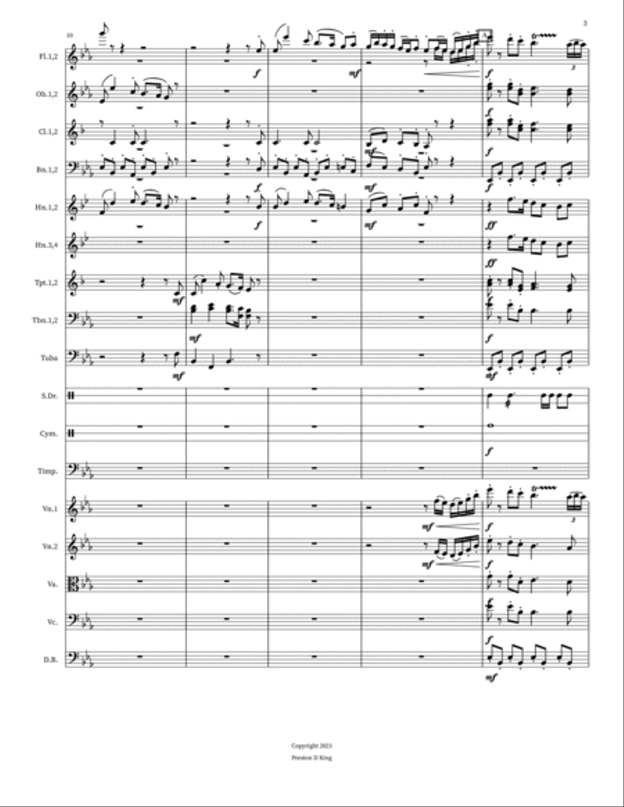 Potpourri of Carols Bassoon scores gallery preview page 3