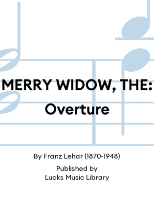 Book cover for MERRY WIDOW, THE: Overture