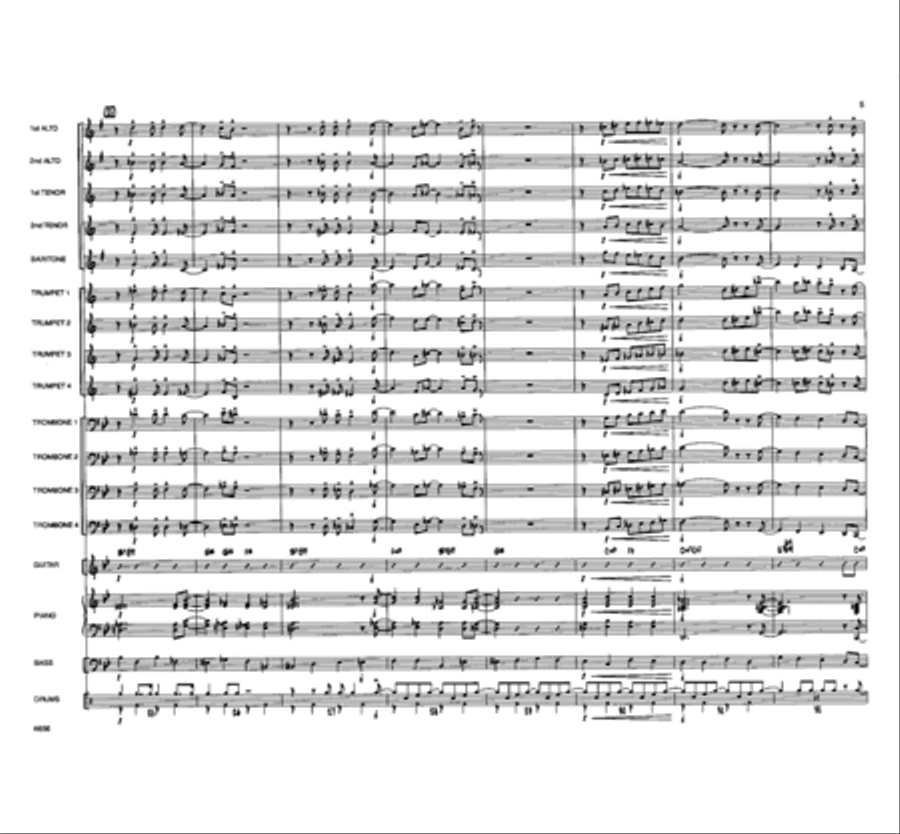 It's About Time Jazz Ensemble scores gallery preview page 5