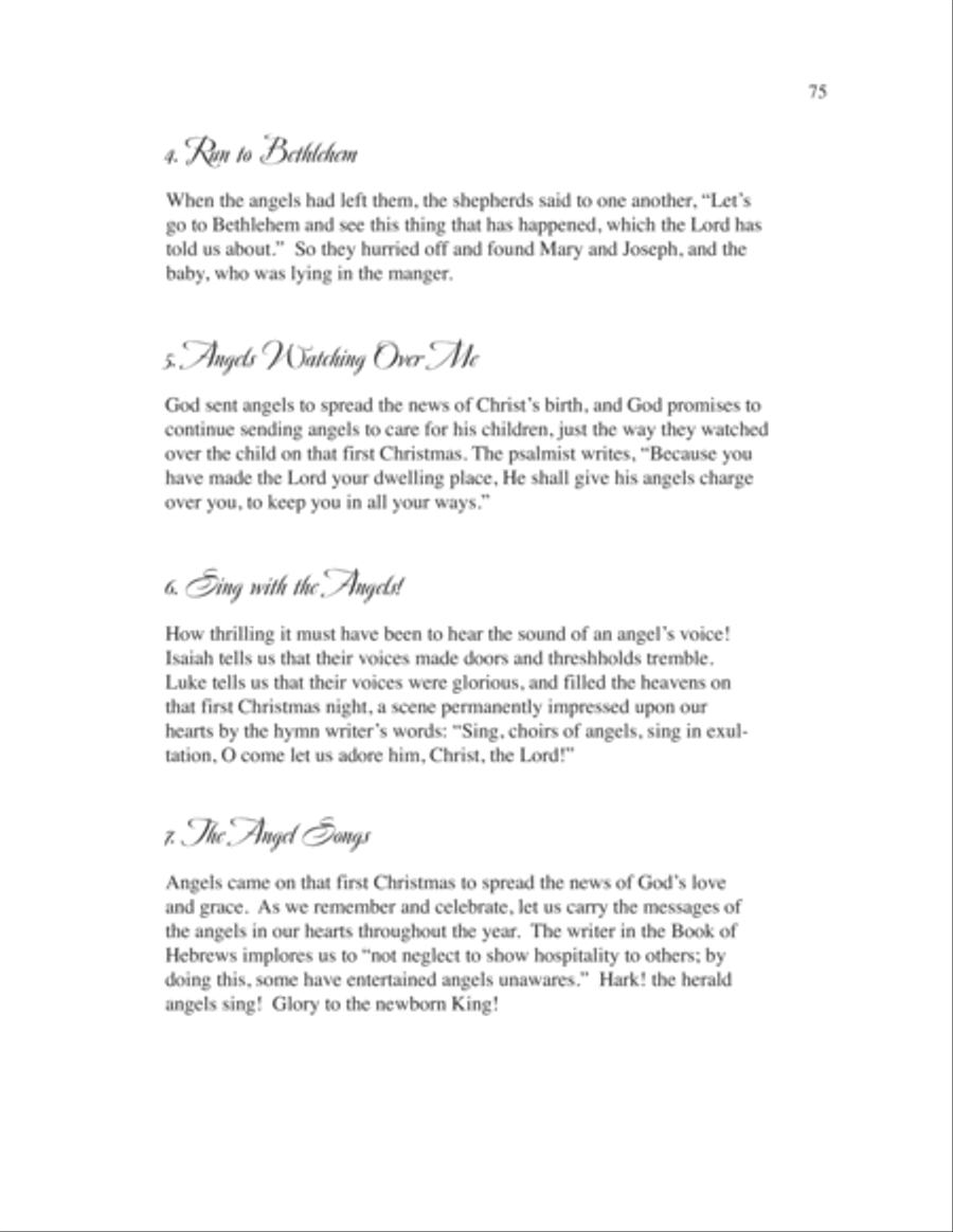 Sing with the Angels!- Score 4-Part scores gallery preview page 78