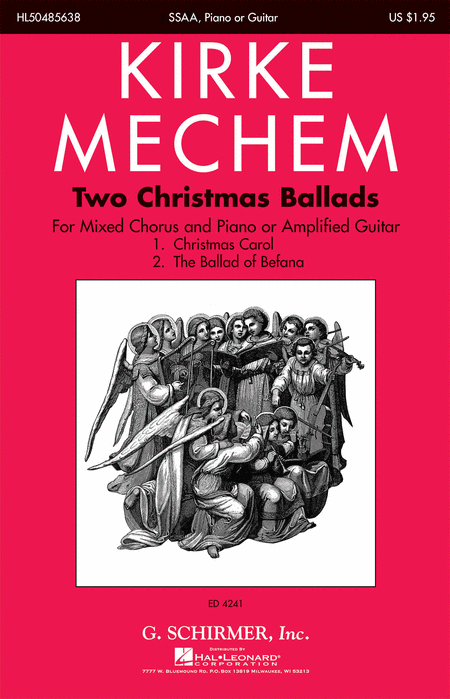 Kirke Mechem - Two Christmas Ballads (6-PACK)