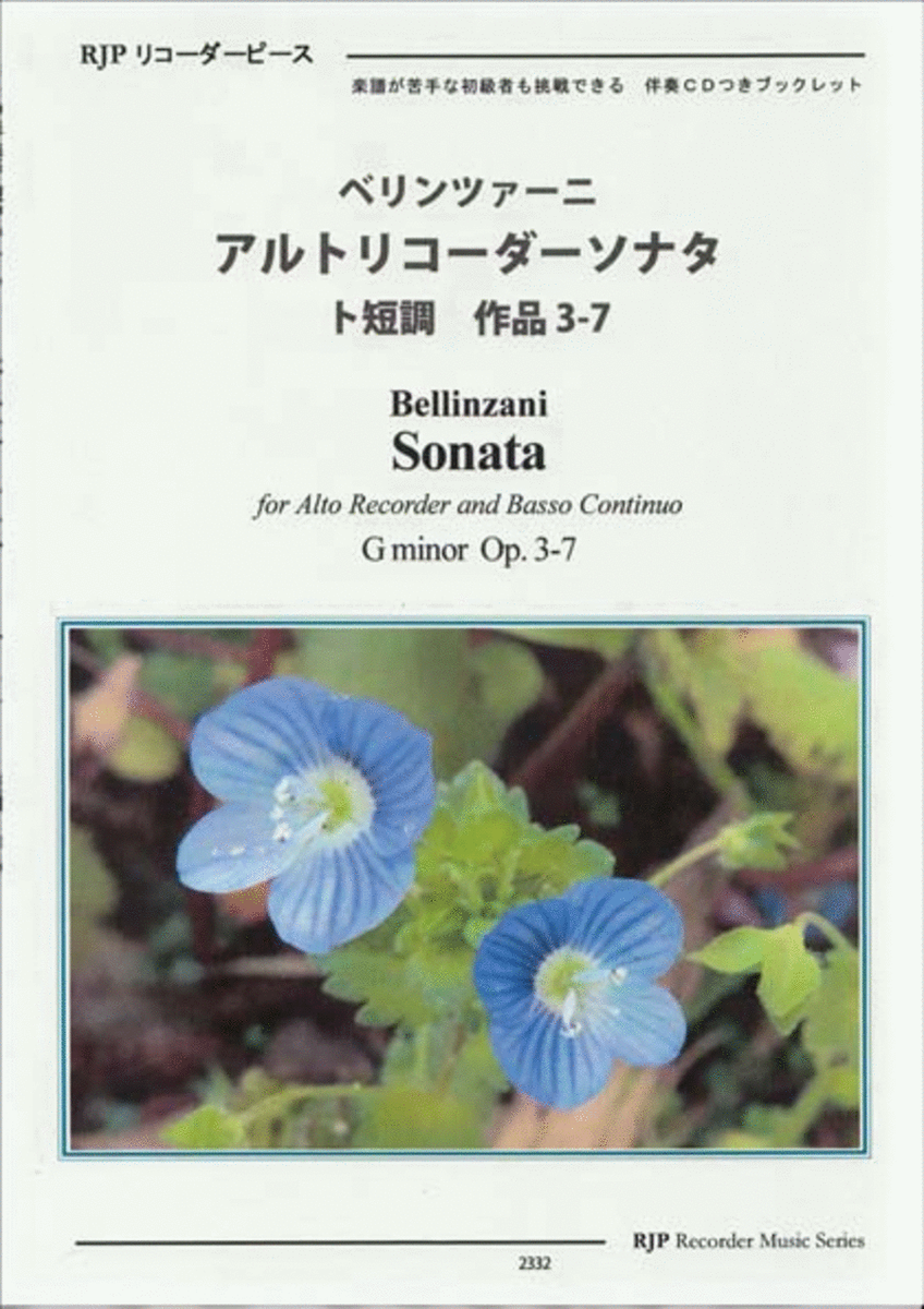 Sonata G minor, Op. 3-7 image number null