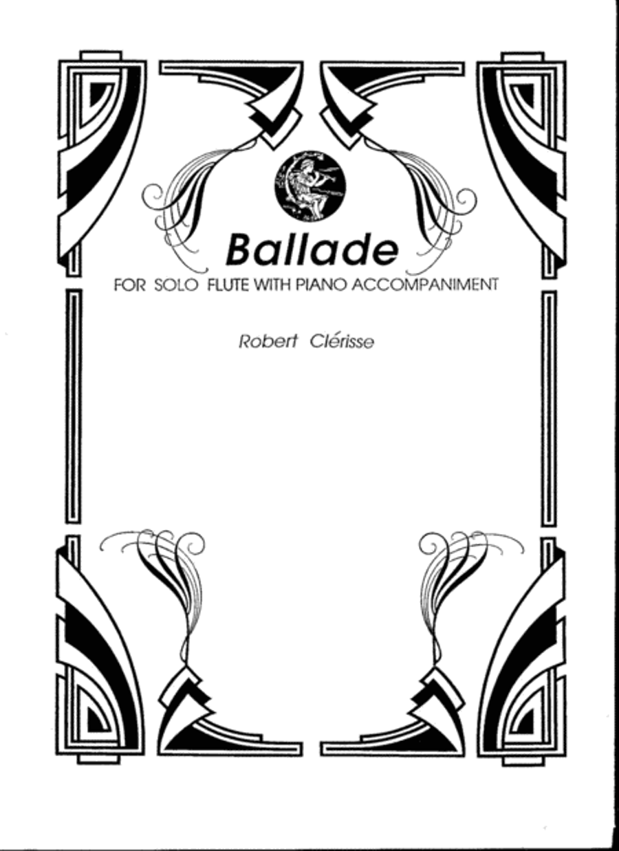 Ballade Ballade Flute Solo scores gallery preview page 1