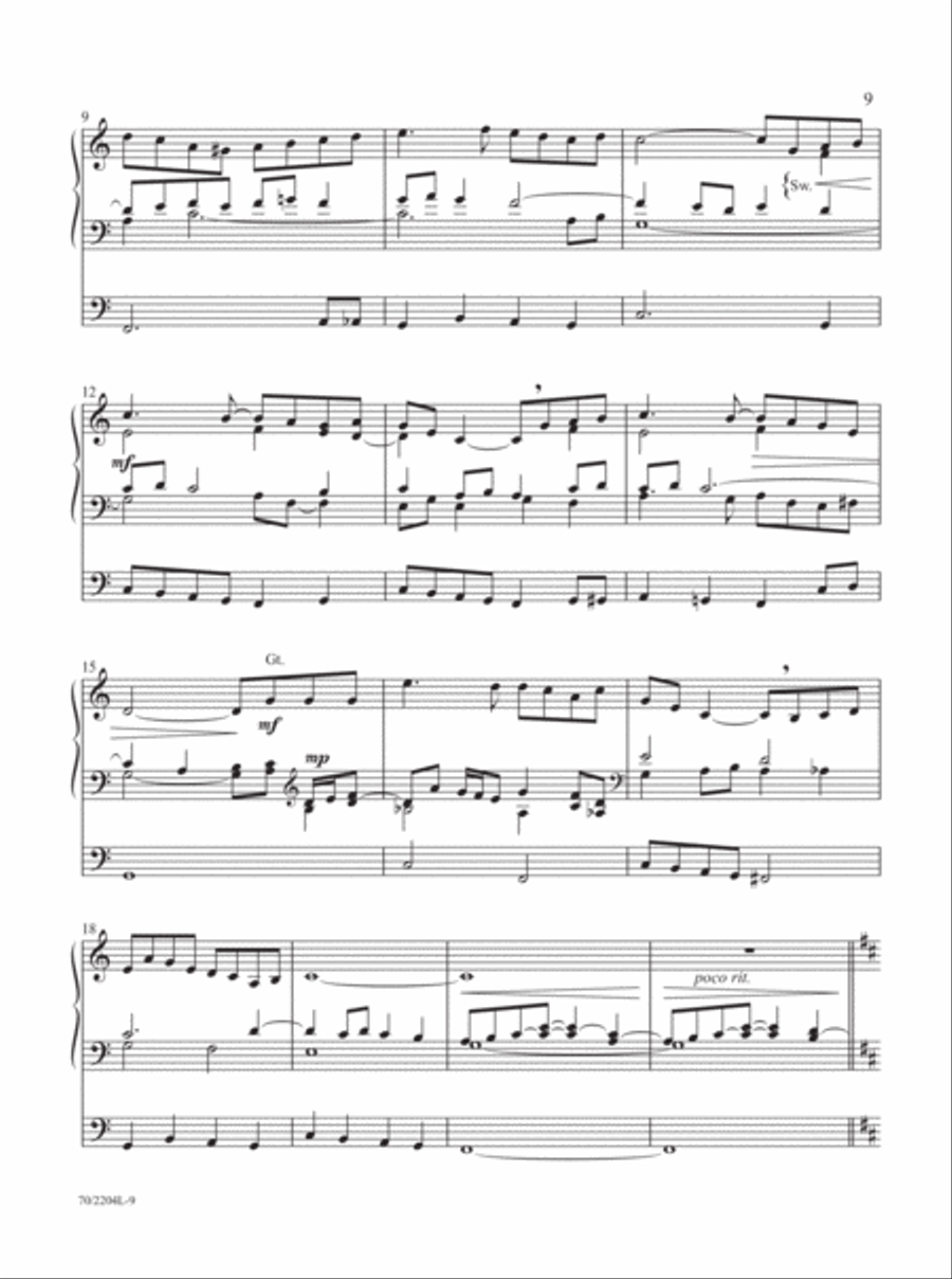 The Organist's Library, Vol 66 Organ Solo scores gallery preview page 6
