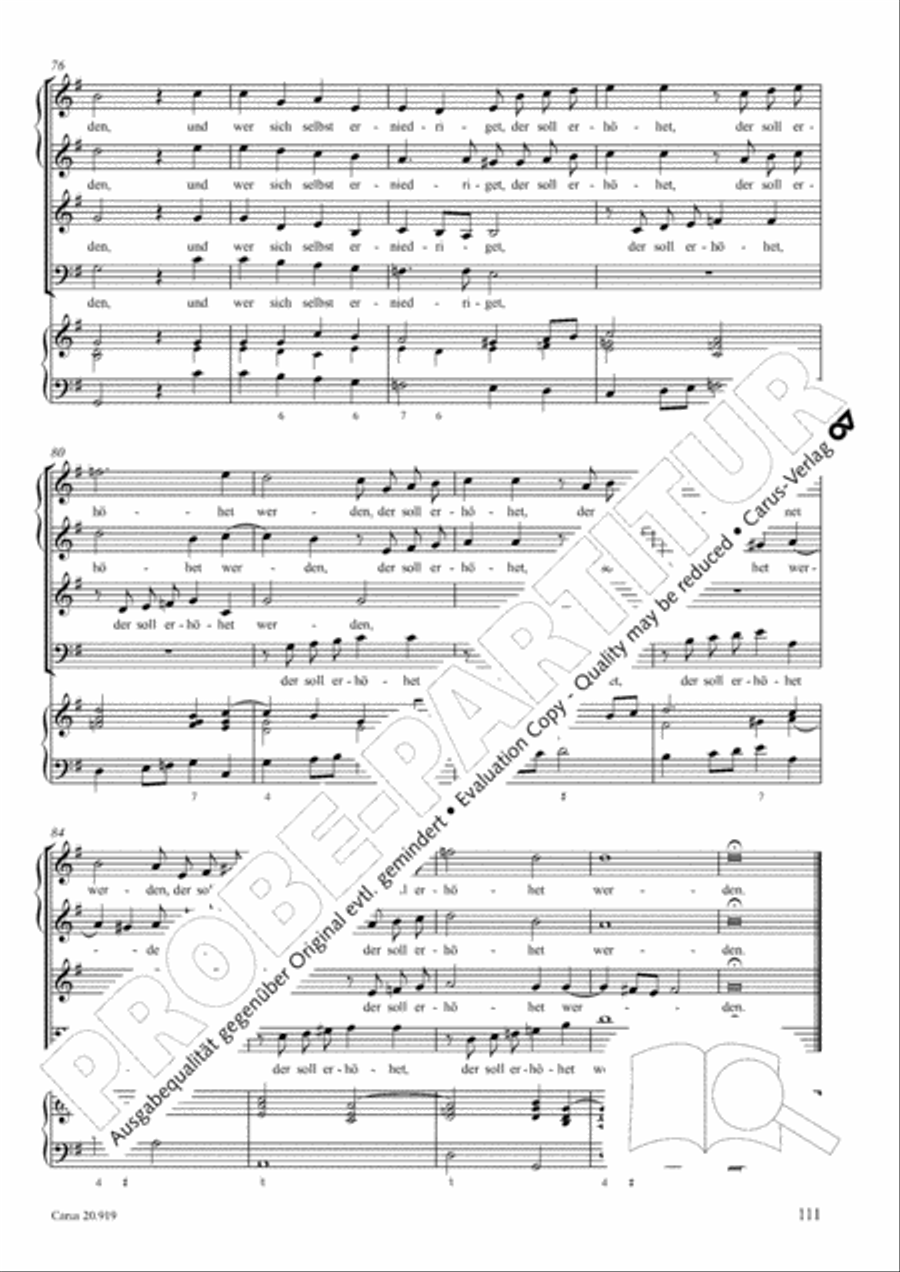 Opera varia I. Works with 1-7 parts (Complete edition, vol. 19) [Werke mit 1-7 obligaten Stimmen] Score scores gallery preview page 168