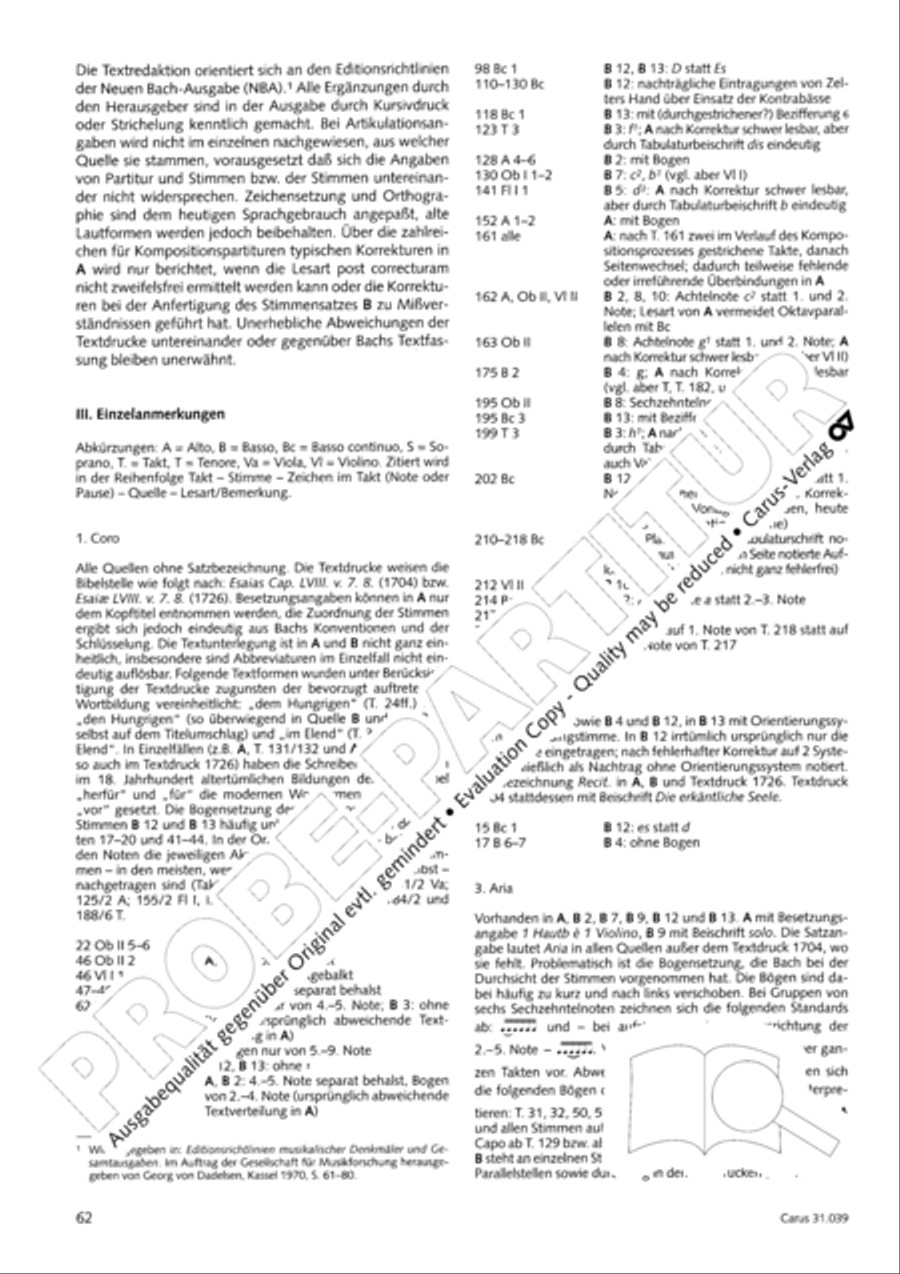 Give the hungry ones thy bread (Brich dem Hungrigen dein Brot) 4-Part scores gallery preview page 62