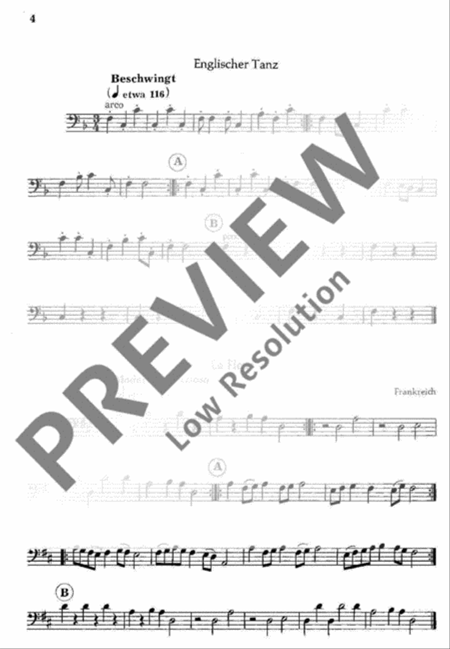 European Dance Double Bass scores gallery preview page 5