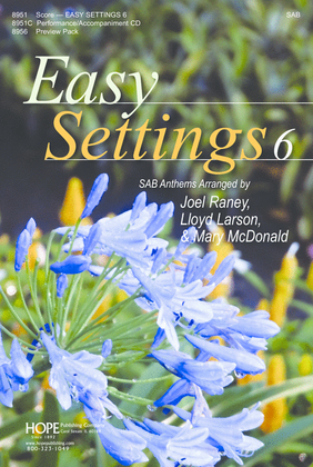 Book cover for Easy Settings 6