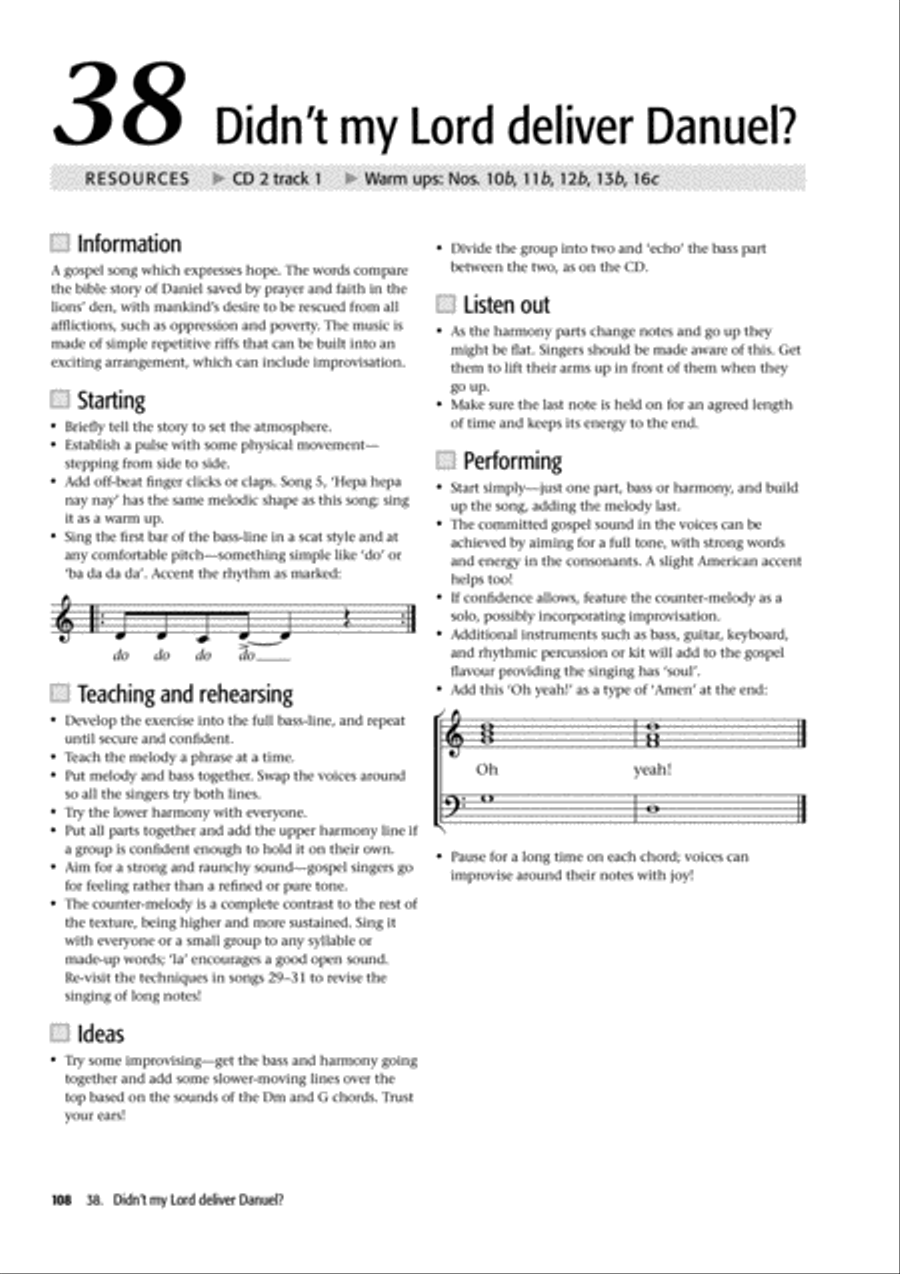 Voiceworks 1 4-Part scores gallery preview page 7