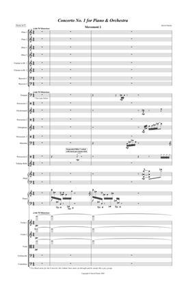 Concerto No.1 for Piano and Orchestra