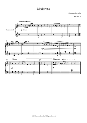Moderato Op. 8 No. 1