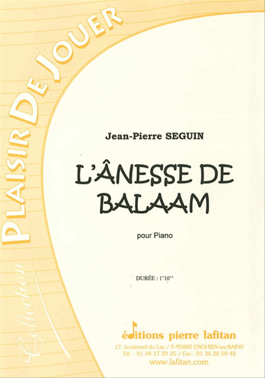 L'Ânesse de Balaam