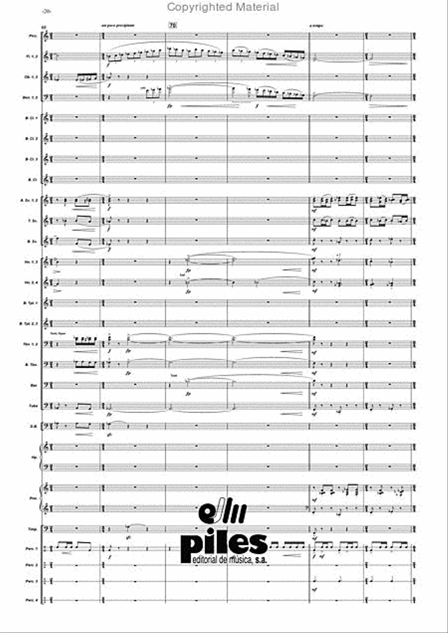 Duende Duende Concert Band scores gallery preview page 21