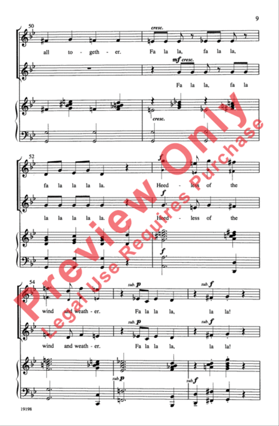 Deck the Nutcracker Hall 2-Part scores gallery preview page 18