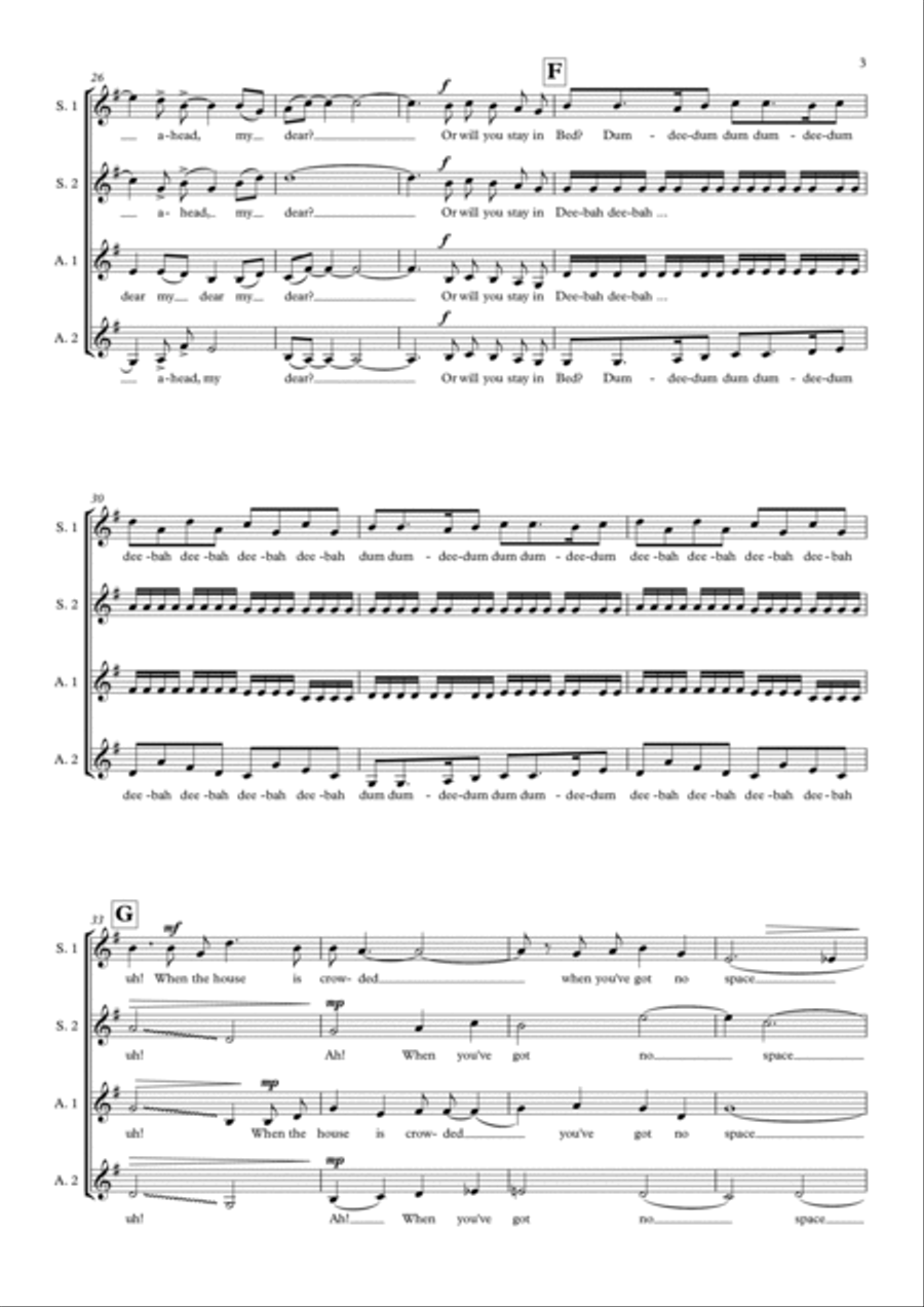 My Dear SSAA scores gallery preview page 3
