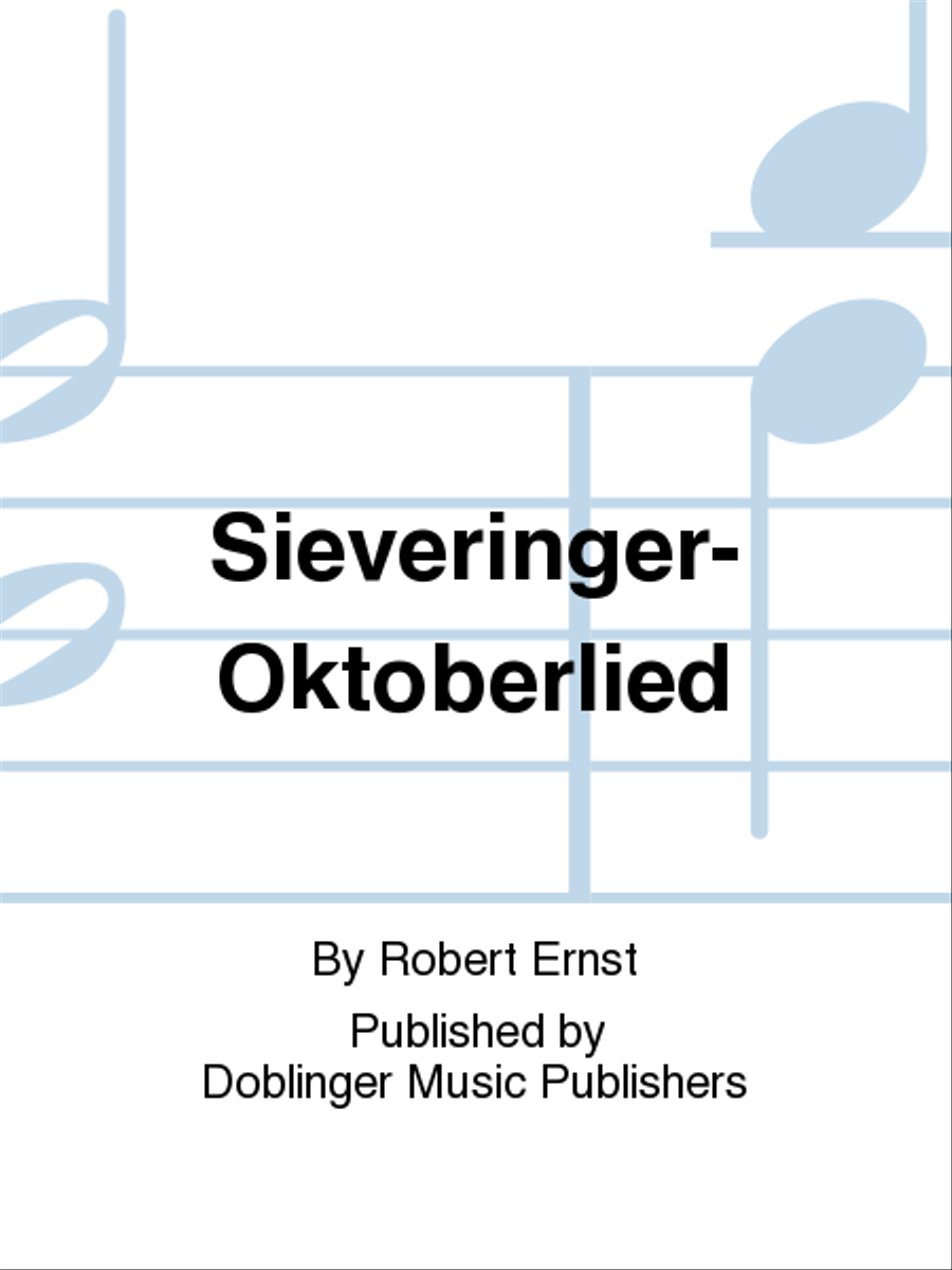 Sieveringer-Oktoberlied SSAATTBB scores gallery preview page 1