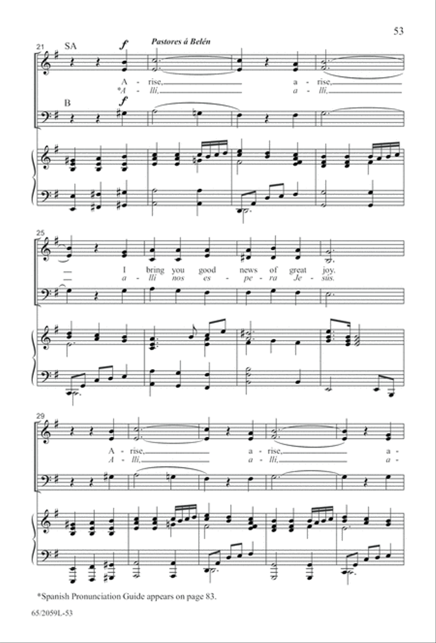 The Christmas Story The Christmas Story 3-Part scores gallery preview page 54