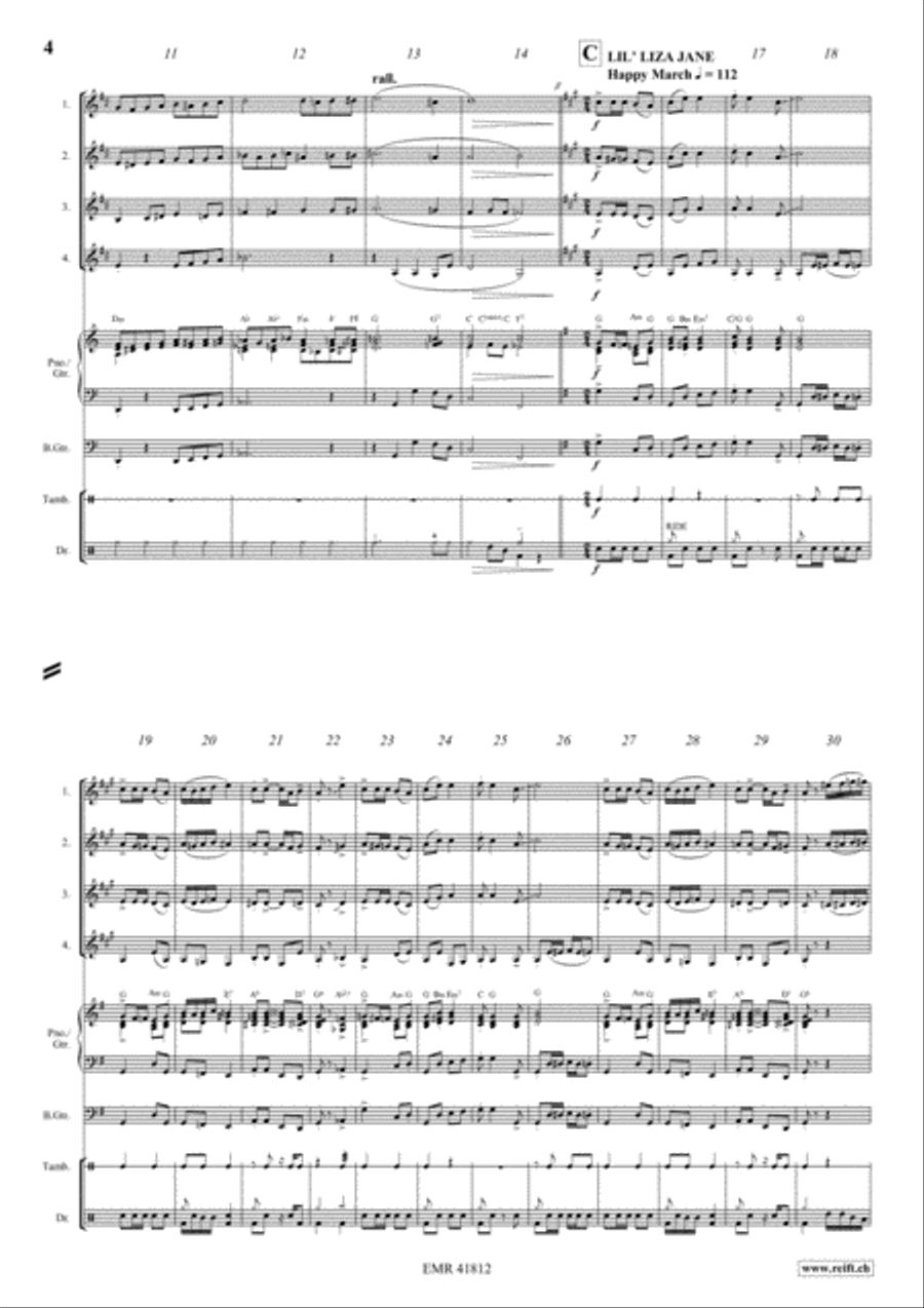 Fascinatin' Gospels Trumpet scores gallery preview page 4