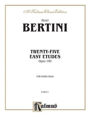 Book cover for 25 Easy St. Op.100