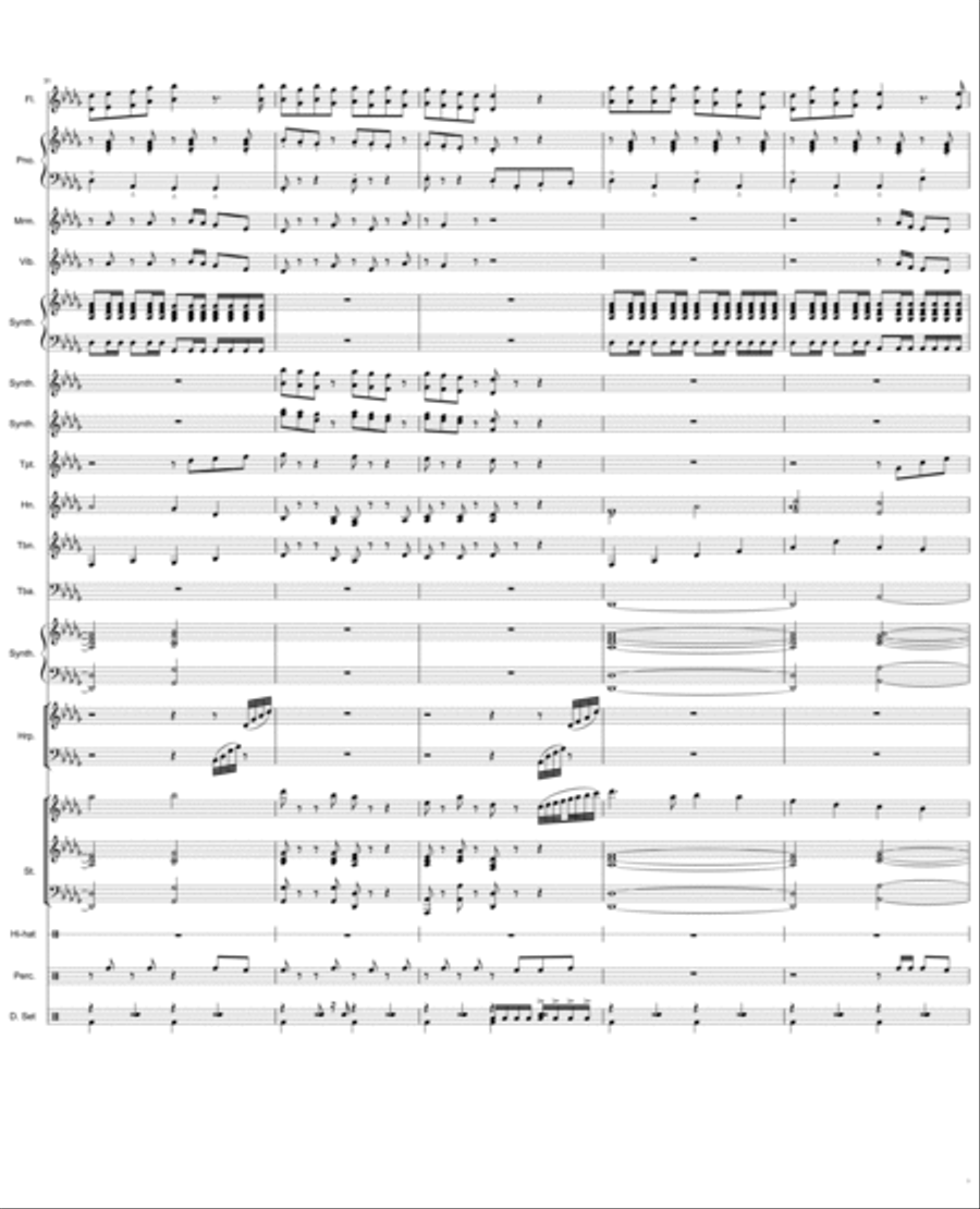 Wan Nee Feela Flute scores gallery preview page 5
