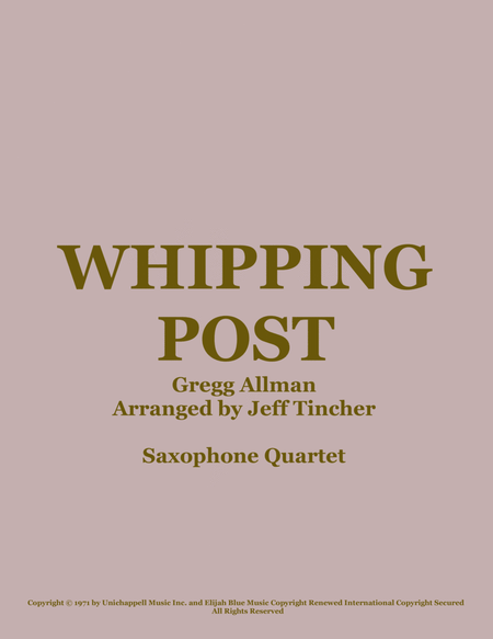 Whipping Post image number null
