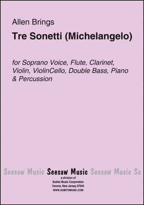 Tre Sonetti (Michelangelo)