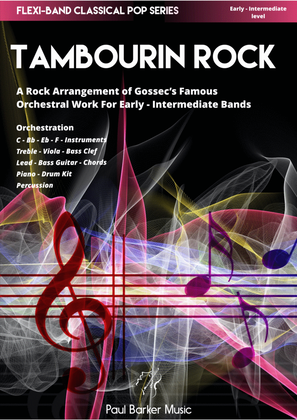 Tambourin Rock (Flexible Instrumentation)