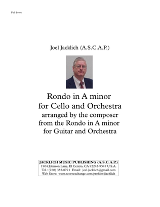 Rondo in A minor for Cello and Orchestra