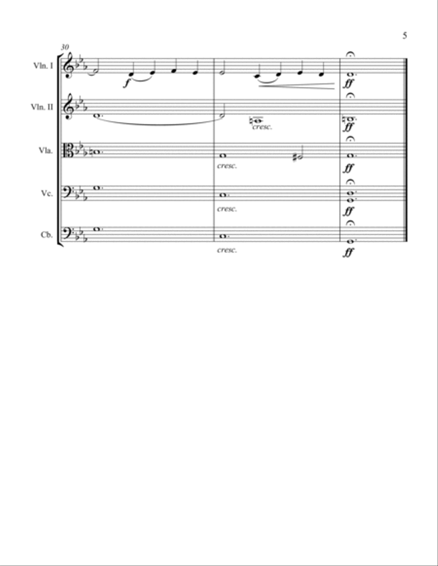 Adagio String Orchestra scores gallery preview page 5