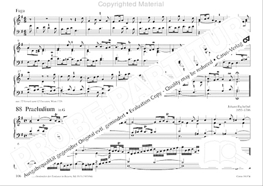 Organo pleno. Orgelstucke zum Ein- und Auszug Organ Solo scores gallery preview page 114