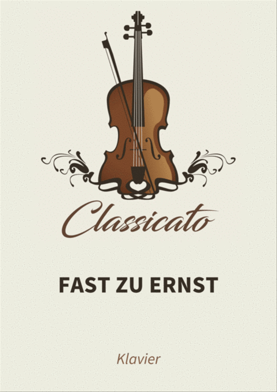 Fast zu ernst Piano scores gallery preview page 1