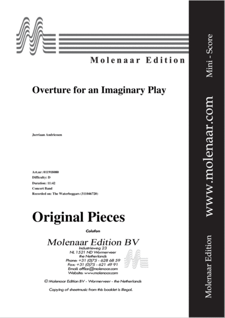 Overture for an Imaginary Play Concert Band scores gallery preview page 2