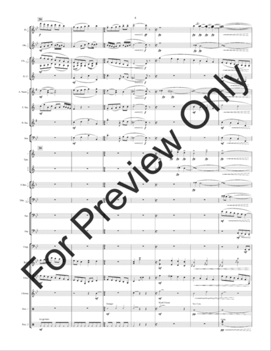 Christmas Legends Concert Band scores gallery preview page 7
