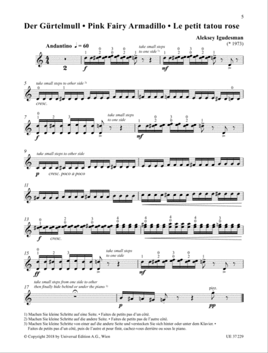 Funny Animals Chamber Music scores gallery preview page 4