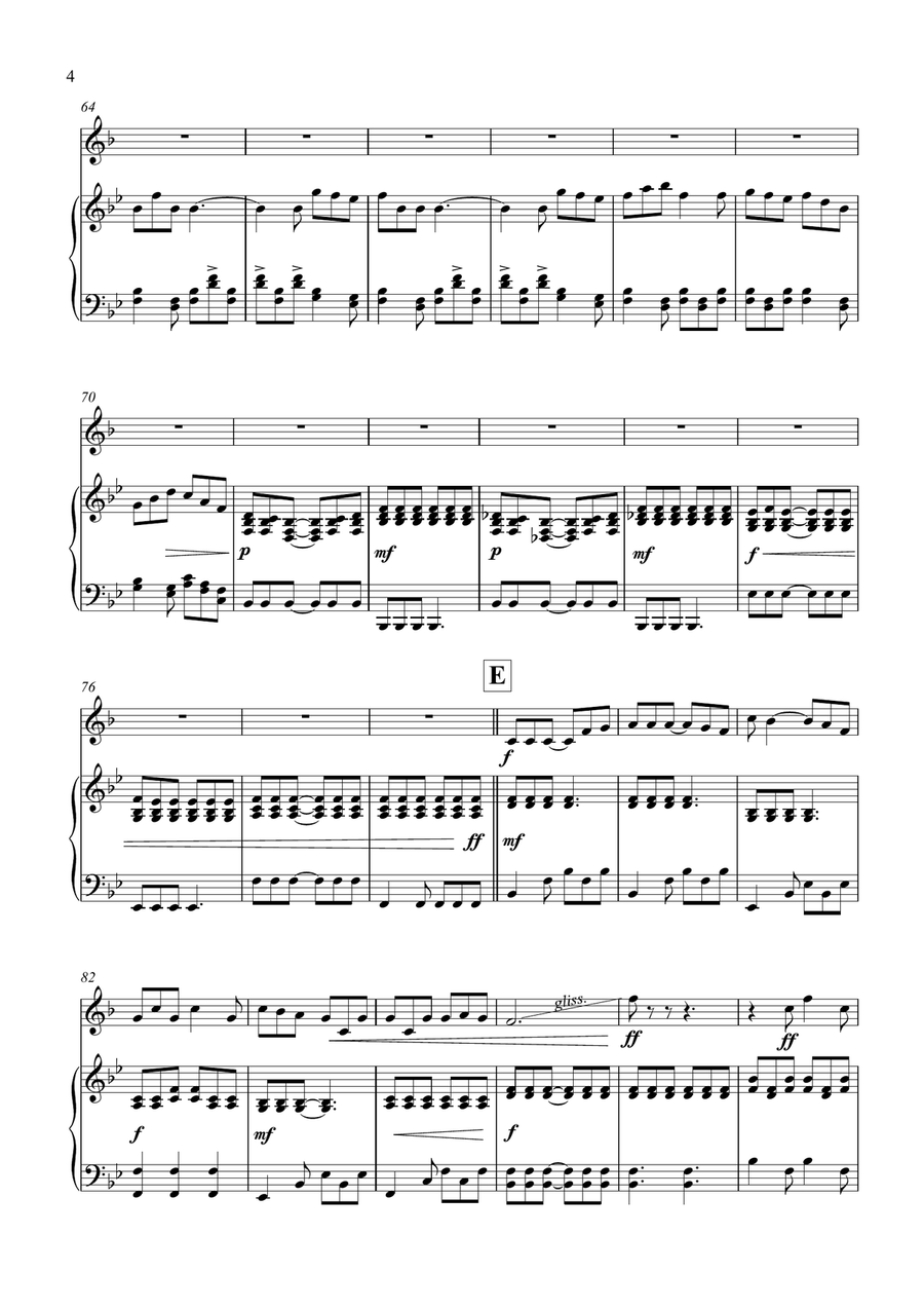 Blue Dragon Piano scores gallery preview page 6