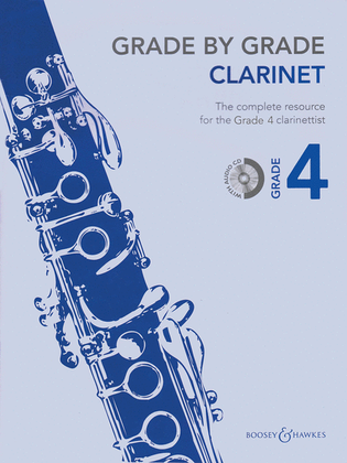 Book cover for Grade by Grade - Clarinet (Grade 4)