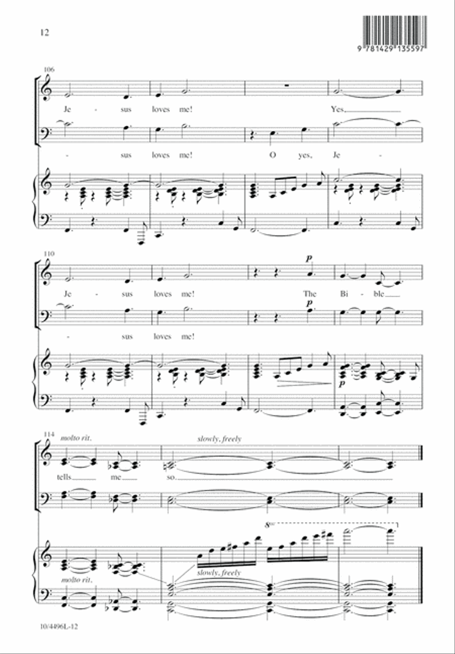 The Bible Tells Me So The Bible Tells Me So 4-Part scores gallery preview page 13