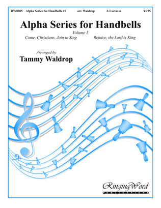 Book cover for Alpha Series for Handbells Volume 1