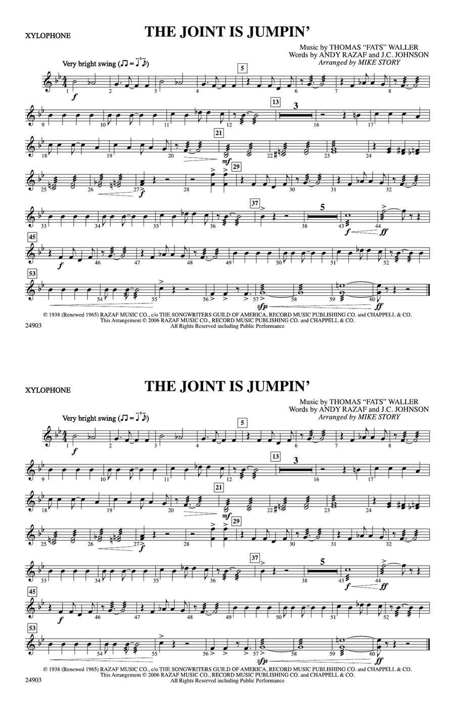 The Joint Is Jumpin': Xylophone