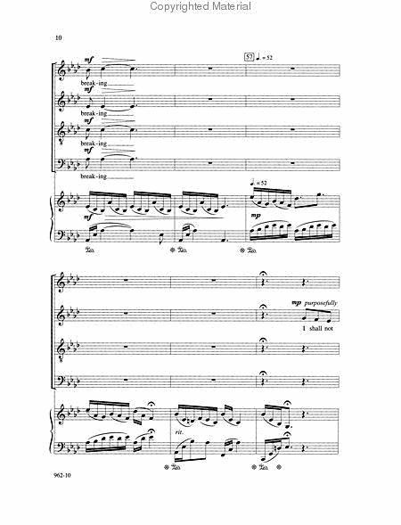 Emily's Creed - SATB Octavo image number null