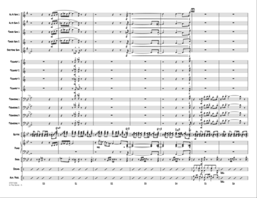 In The Stone - Full Score Score scores gallery preview page 5
