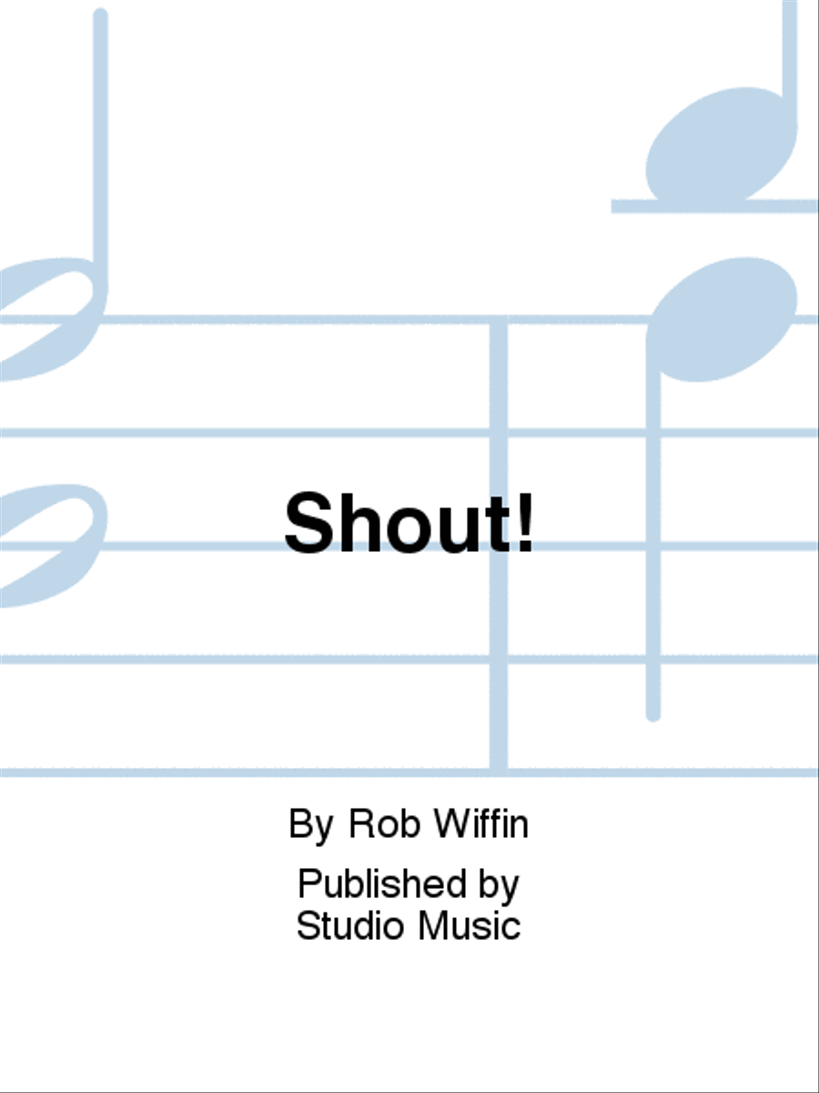 Shout! Concert Band scores gallery preview page 1