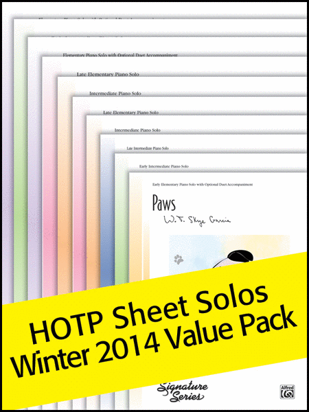 Sheet Solos Winter 2014 (Value Pack)
